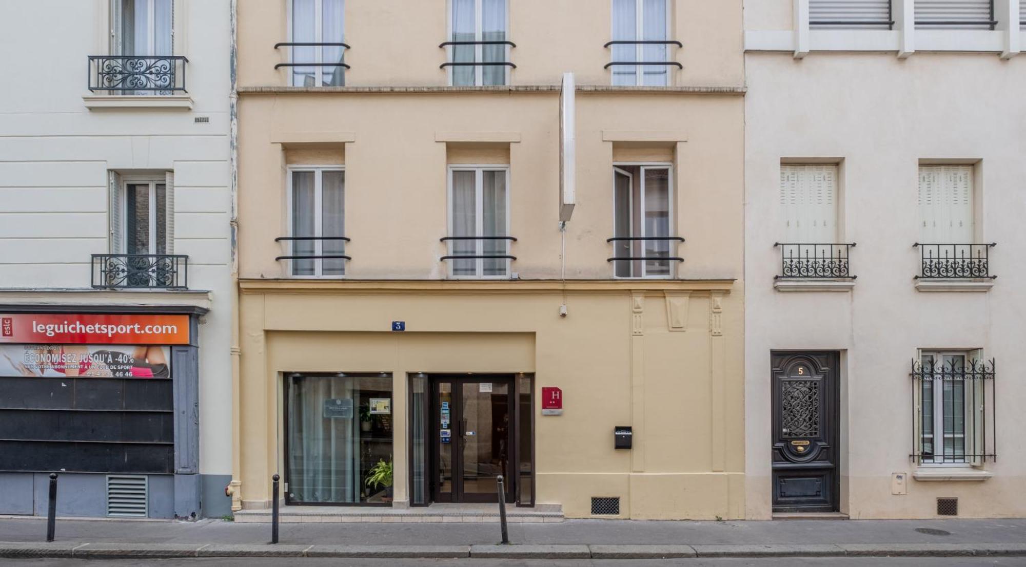 Hotel la Perle Montparnasse Paris Bagian luar foto